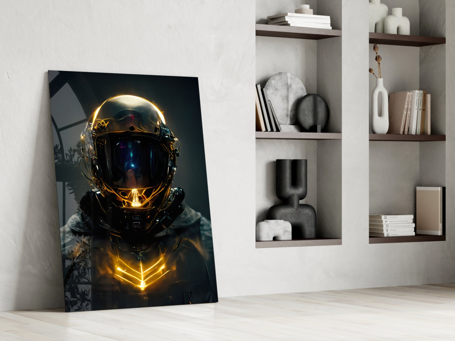Back to the Space Glass Art  || Designer Collection