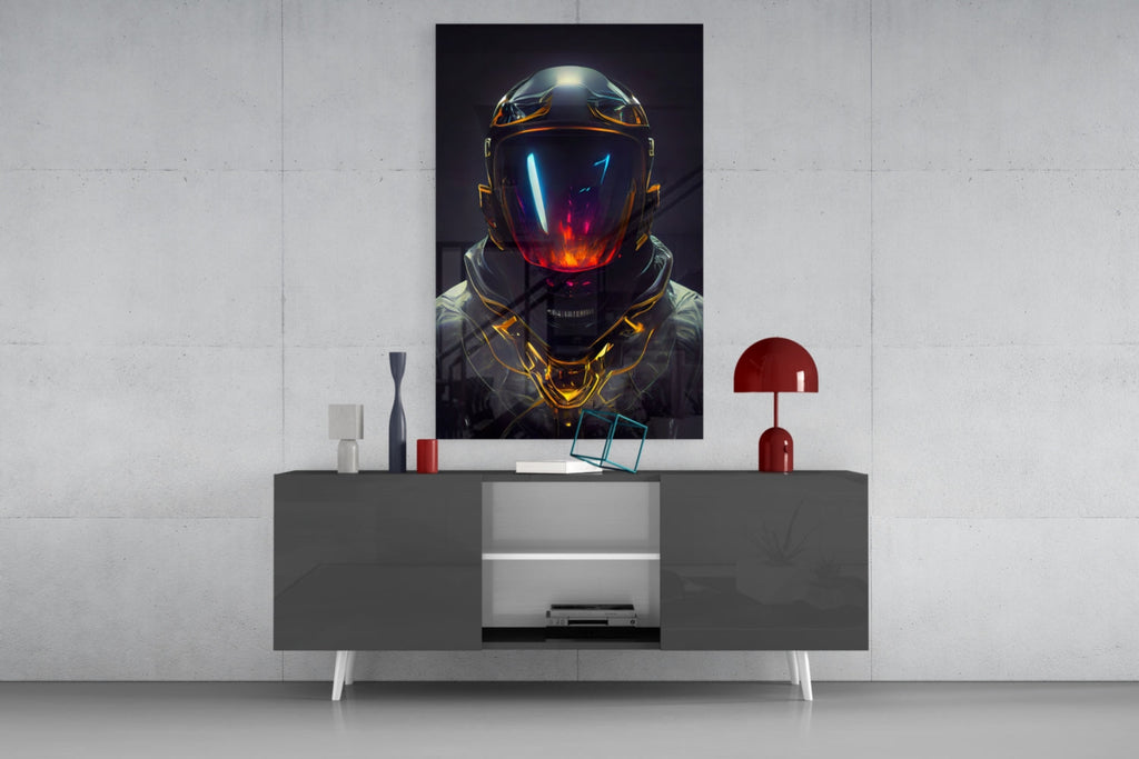 Back to the Space Glass Art  || Designer Collection