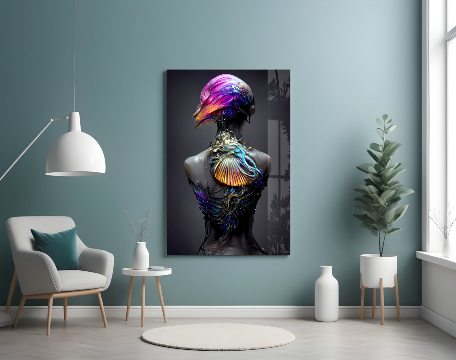 Mutation Glass Art  || Designer Collection