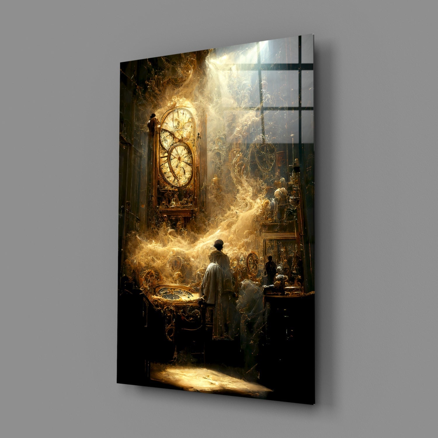 Time Flow Glass Art  || Designer Collection