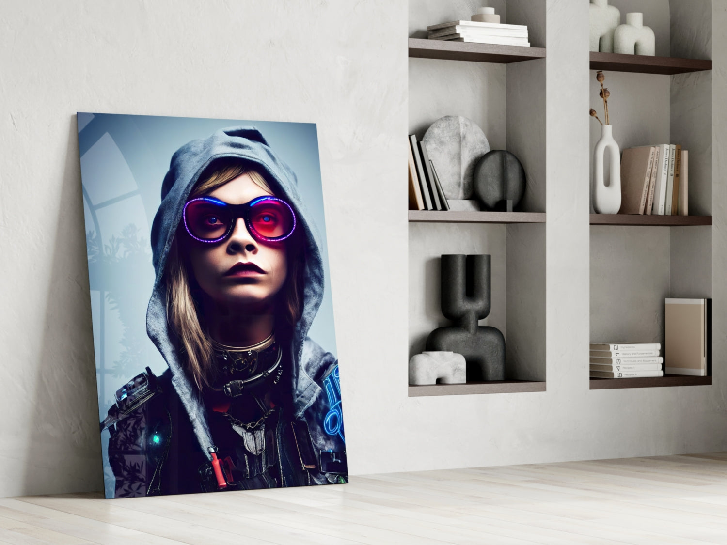 Survival Glass Wall Art || Designer Collection