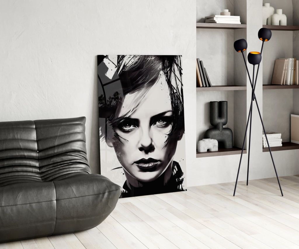 The Bellicose Glass Wall Art || Designer Collection