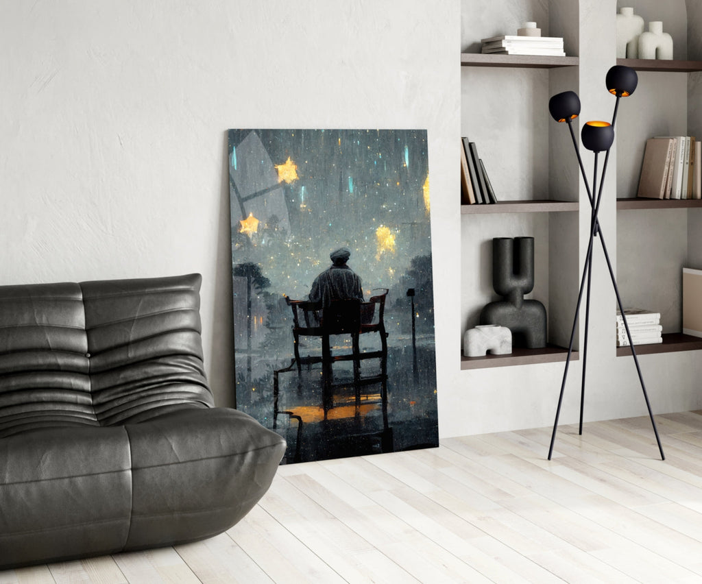 Star Rain Glass Art  || Designer Collection