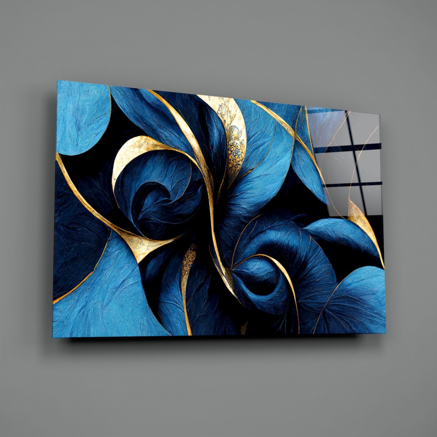 Curves Glass Art  || Designers Collection