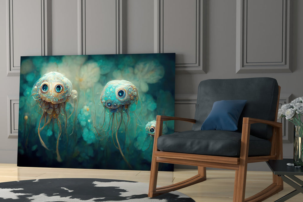 Jelly Eyes Glass Art  || Designer Collection