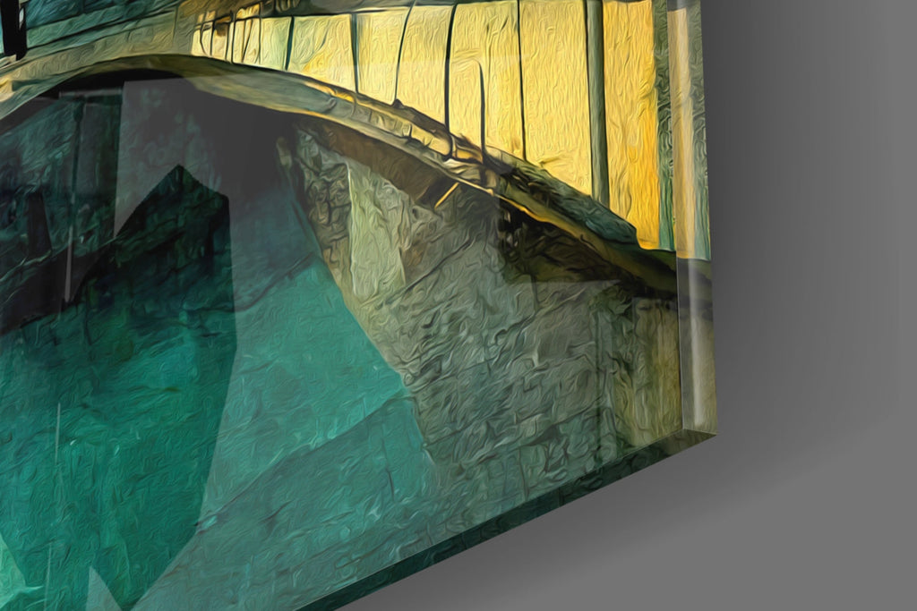 Underground Glass Wall Art  || Designers Collection