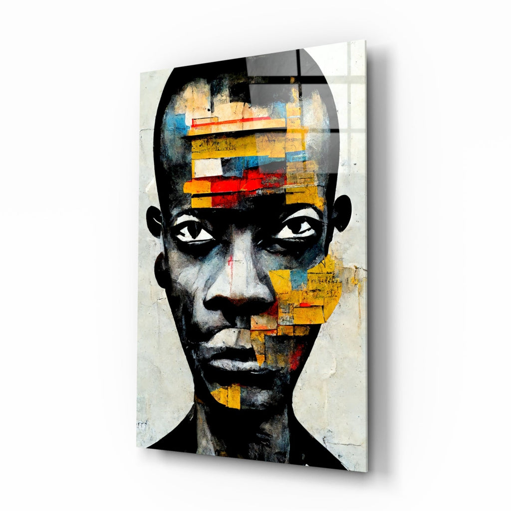 The Rebellious Look Glass Wall Art  || Designer Collection