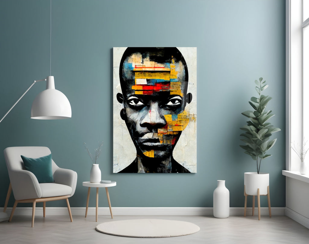 The Rebellious Look Glass Wall Art  || Designer Collection
