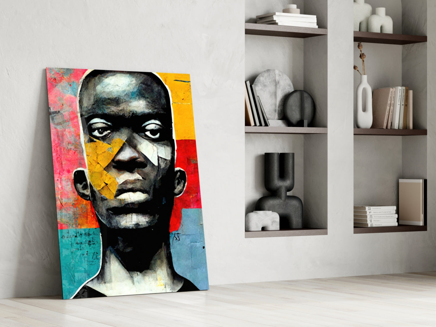 The Rebellious Look Glass Wall Art  || Designer Collection