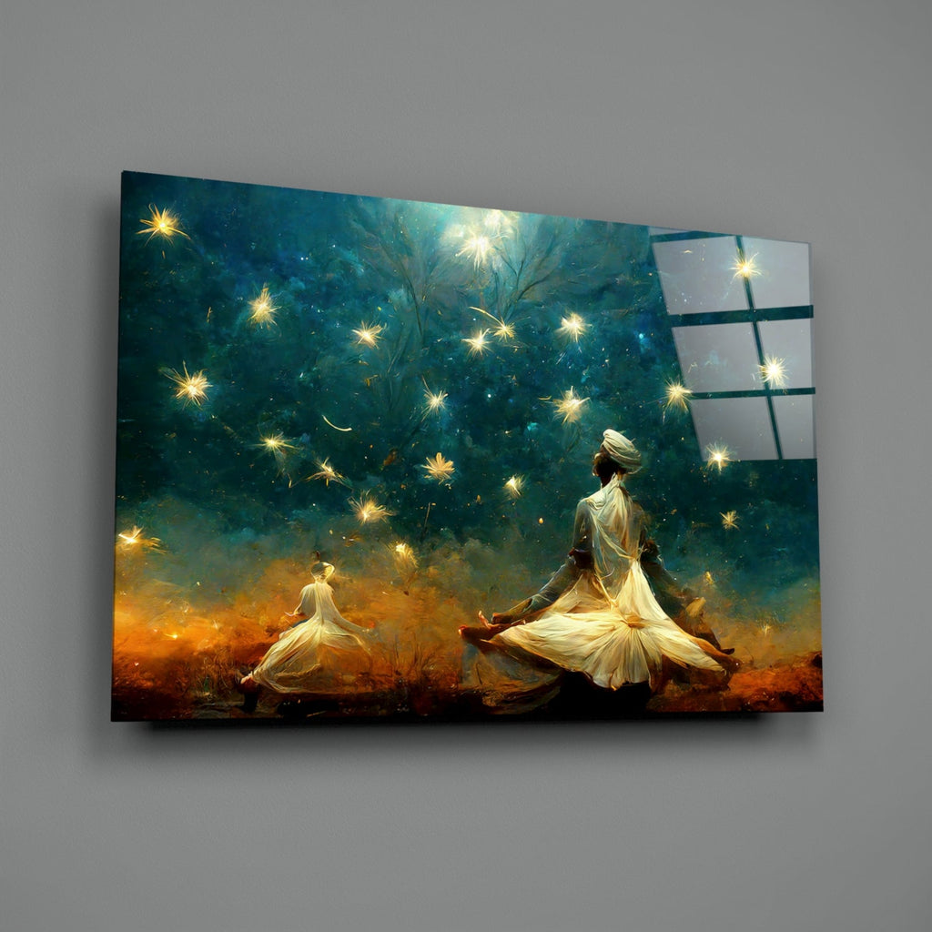 Mysticism Glass Wall Art  || Designer Collection