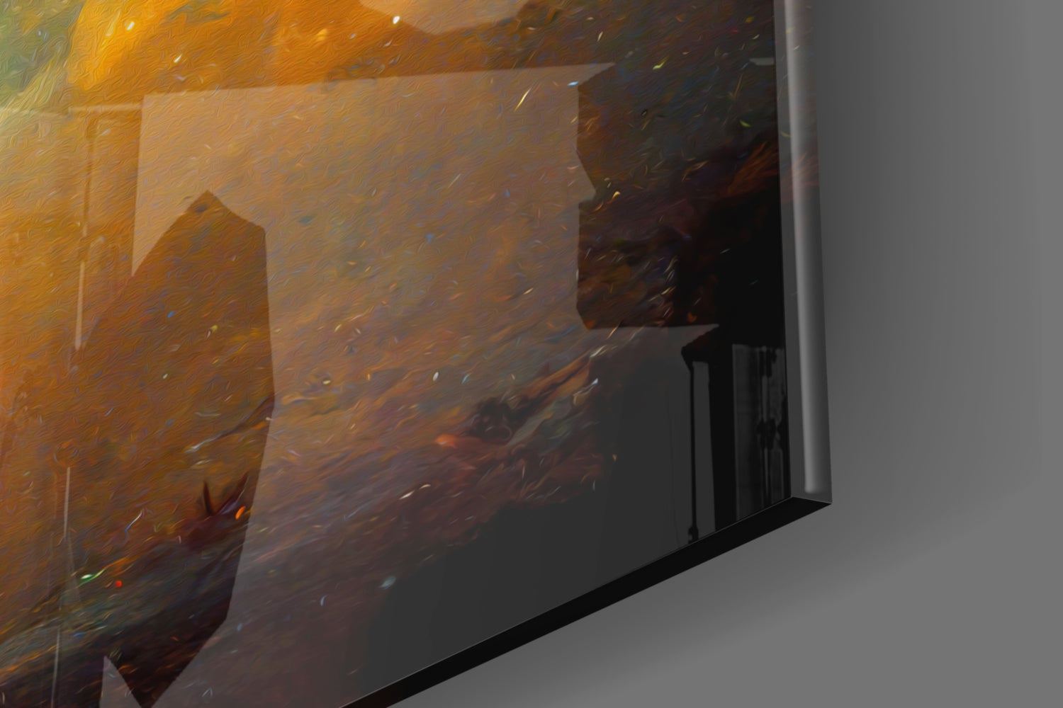 Mysticism Glass Wall Art  || Designer Collection