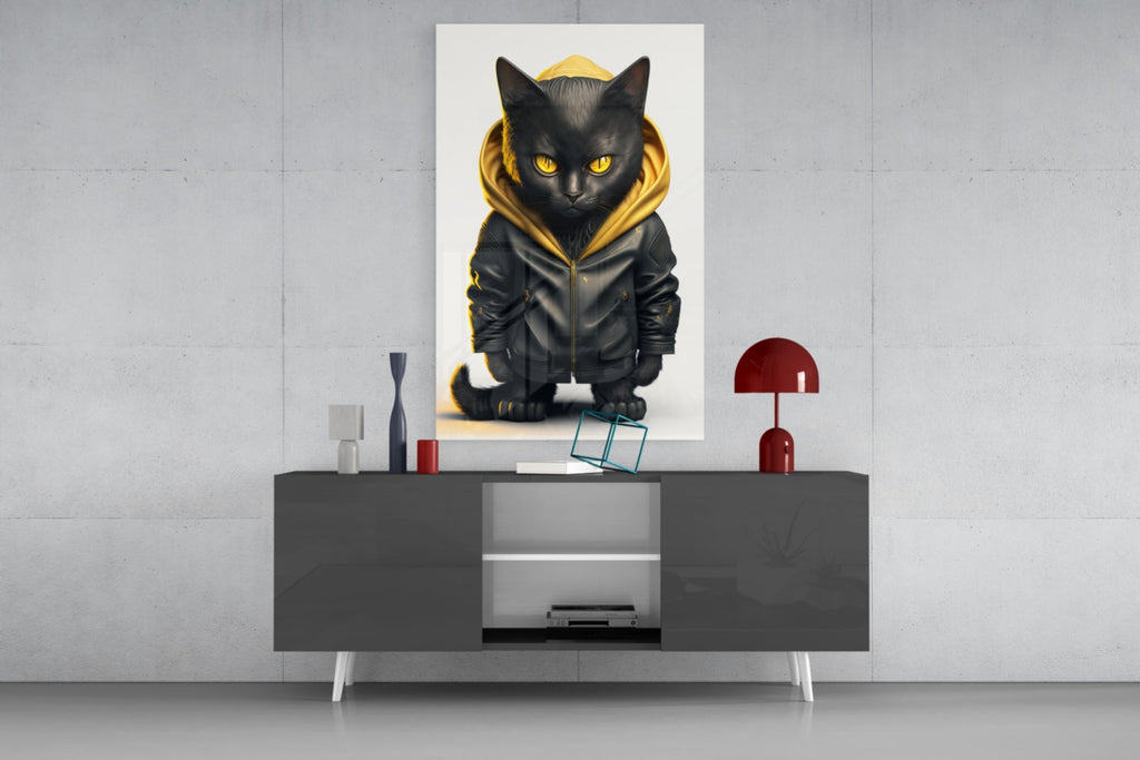 Cutie Cool  Glass Wall Art  || Designers Collection