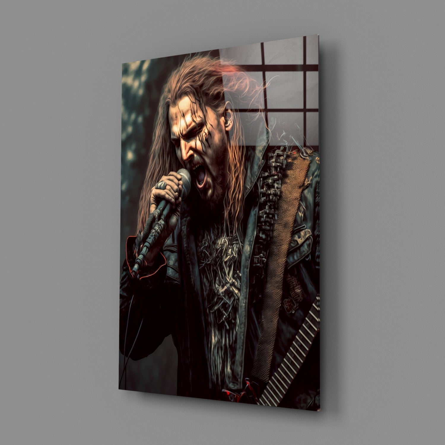 Rockerz Glass Wall Art  || Designer Collection