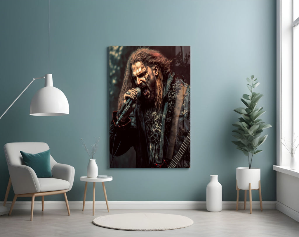 Rockerz Glass Wall Art  || Designer Collection