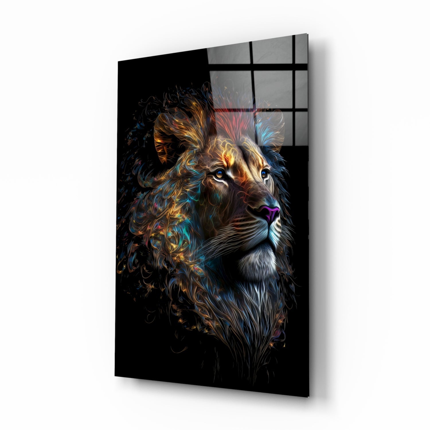 Sparkling Glory Glass Wall Art  || Designer Collection