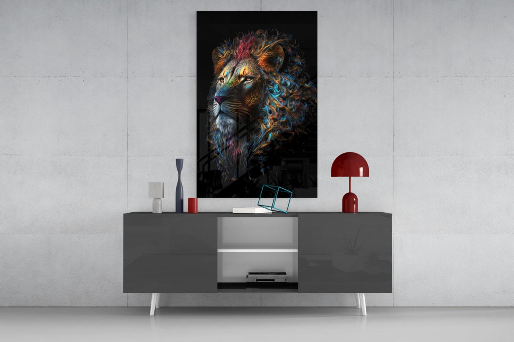 Sparkling Glory Glass Wall Art  || Designer Collection