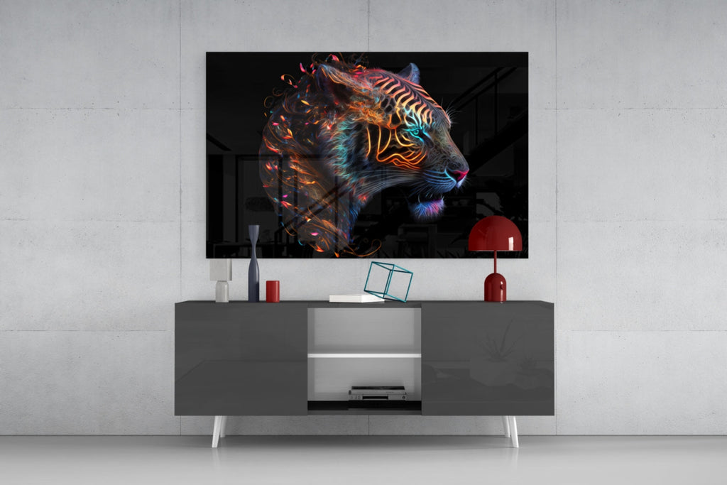Sparkling Glory Glass Wall Art  || Designer Collection