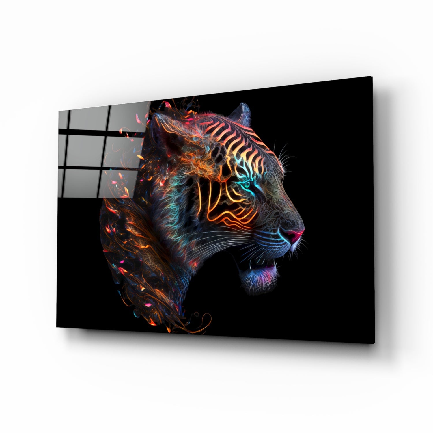 Sparkling Glory Glass Wall Art  || Designer Collection