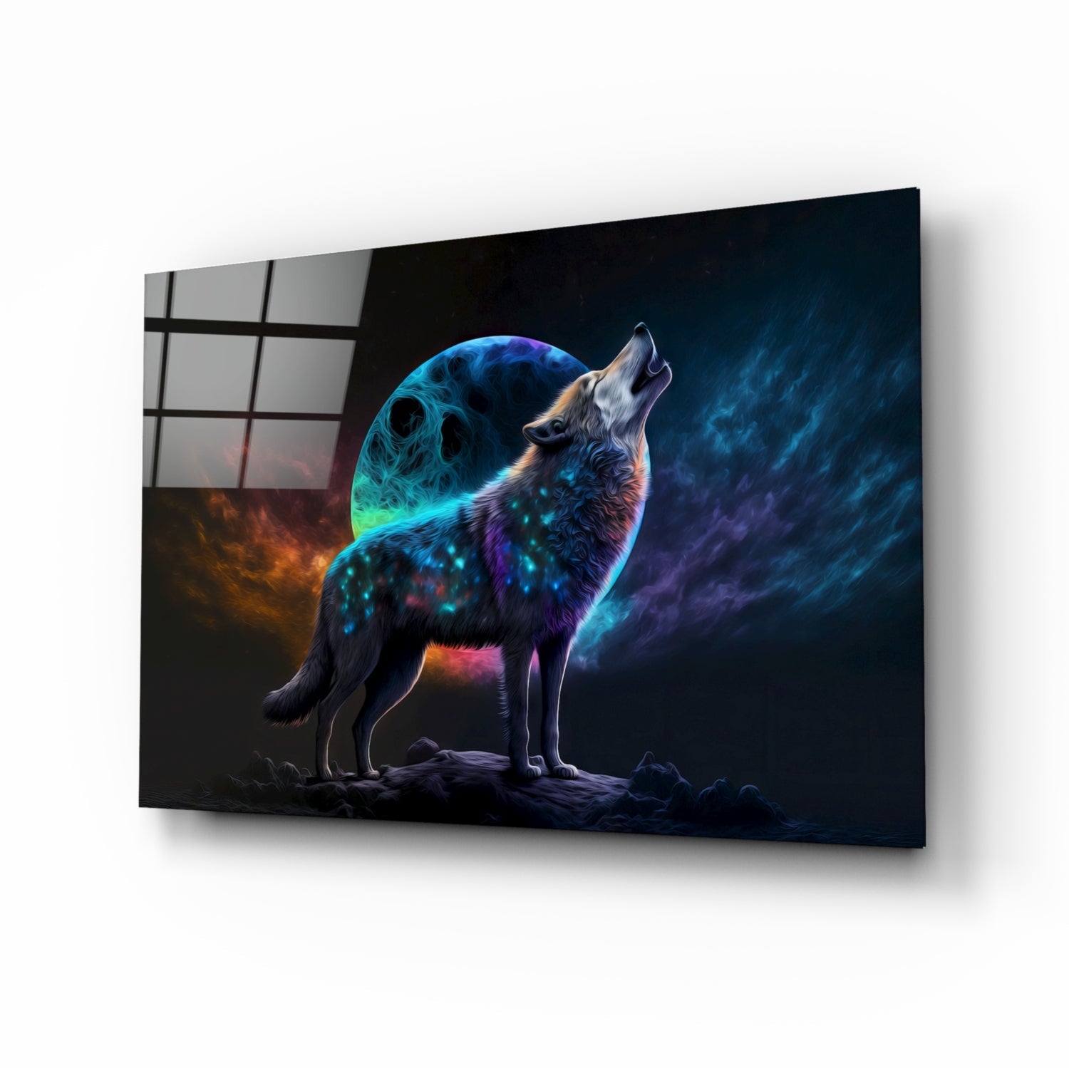 Sparkling Freedom Glass Wall Art  || Designer Collection