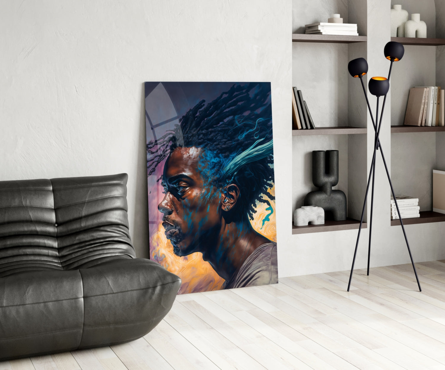Roy Woods Glass Wall Art  || Designer Collection