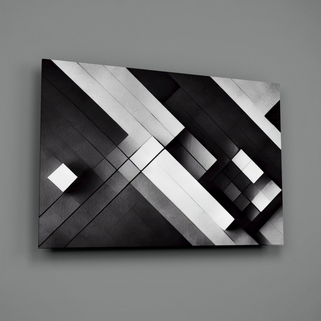 Cubic Glass Wall Art  || Designers Collection