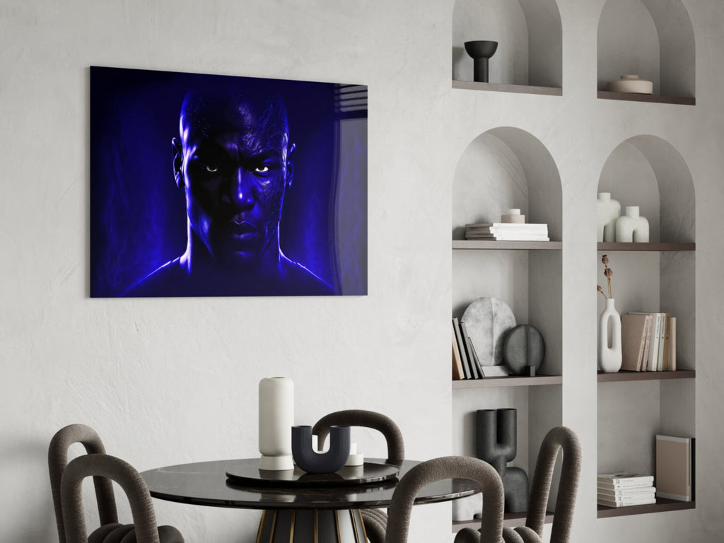 Iconic Michael Jordan Glass Wall Art  || Designer Collection