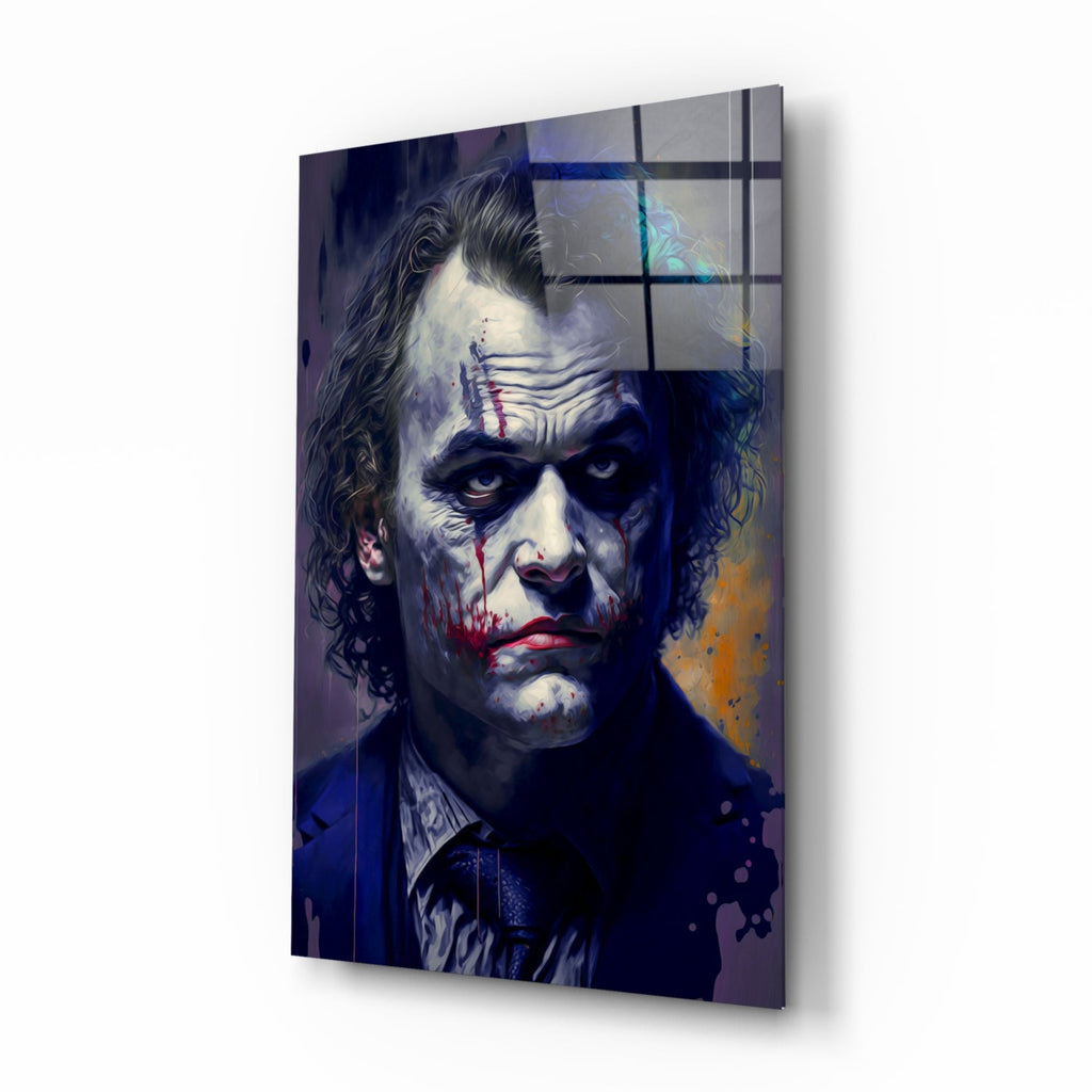 Joker Glass Wall Art  || Designer Collection