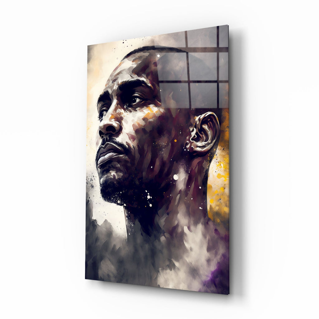 Kobe Bryant Glass Wall Art  || Designer Collection
