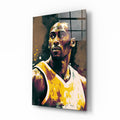 Kobe Bryant Glass Wall Art  || Designer Collection