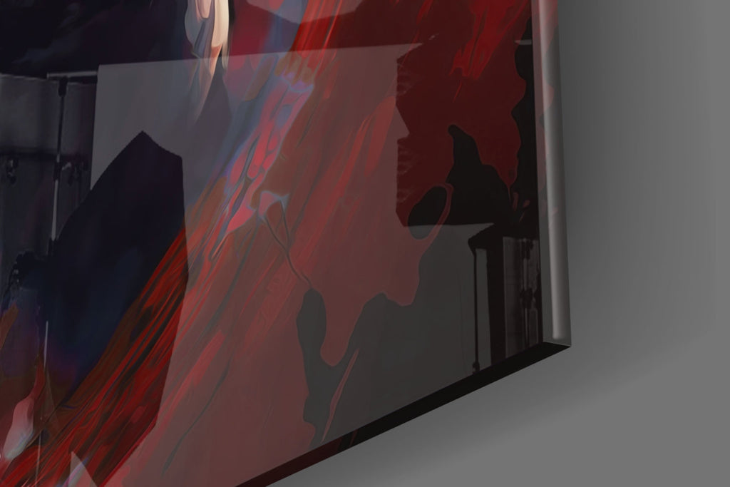 Messi Glass Wall Art  || Designer Collection