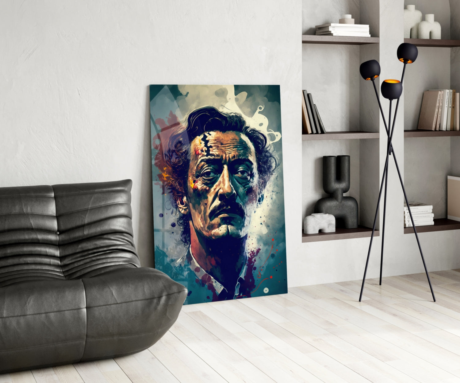 Salvador Dali Glass Wall Art  || Designer Collection