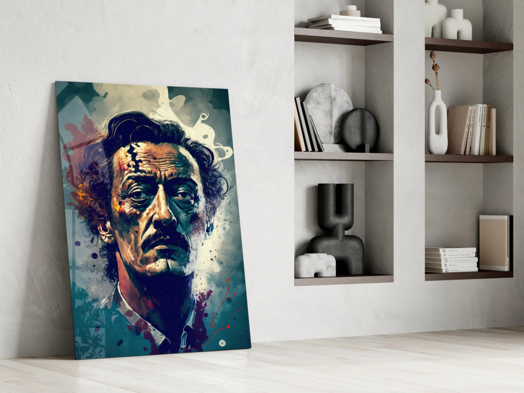 Salvador Dali Glass Wall Art  || Designer Collection