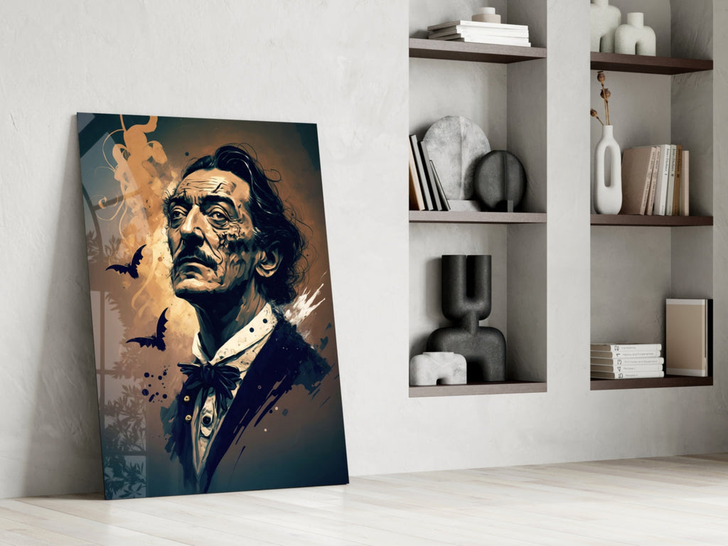 Salvador Dali Glass Wall Art  || Designer Collection