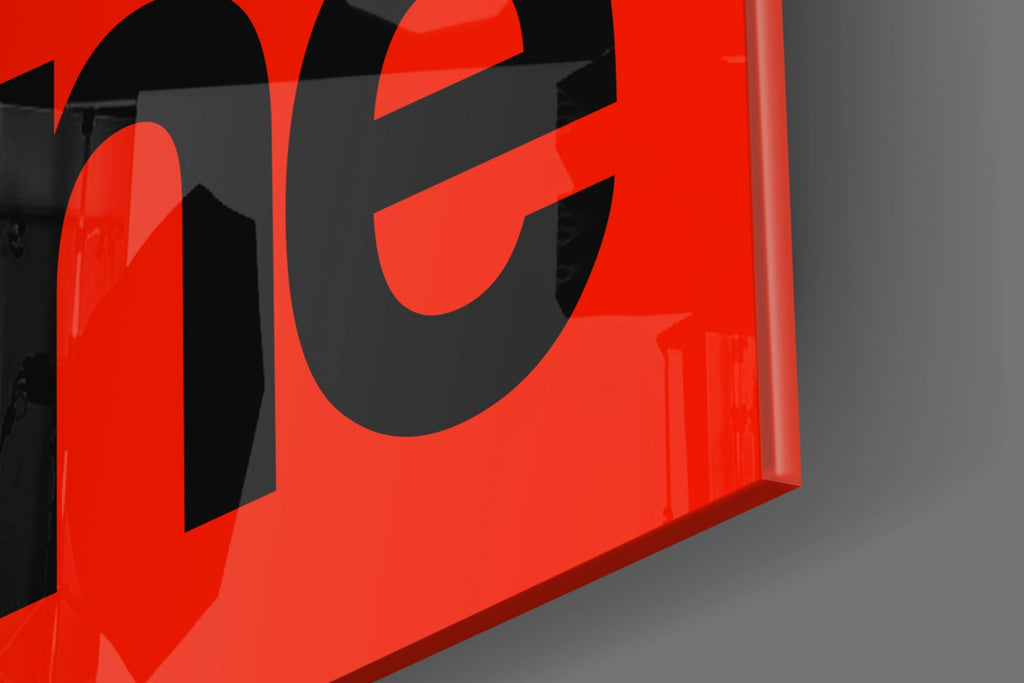 Get Shit Done Glass Wall Art  || Designer Collection