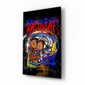 Style of Jean-Michel Basquiat Glass Wall Art || Designer Collection