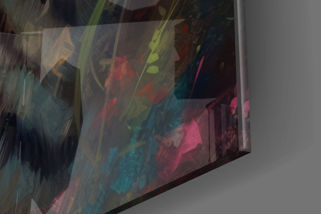 Tiger Glass Wall Art || Designer Collection