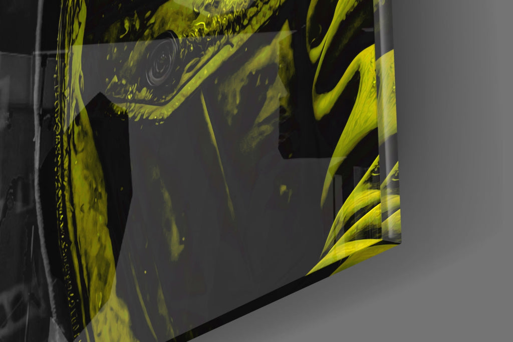Rebellios Ape  Glass Wall Art || Designer Collection