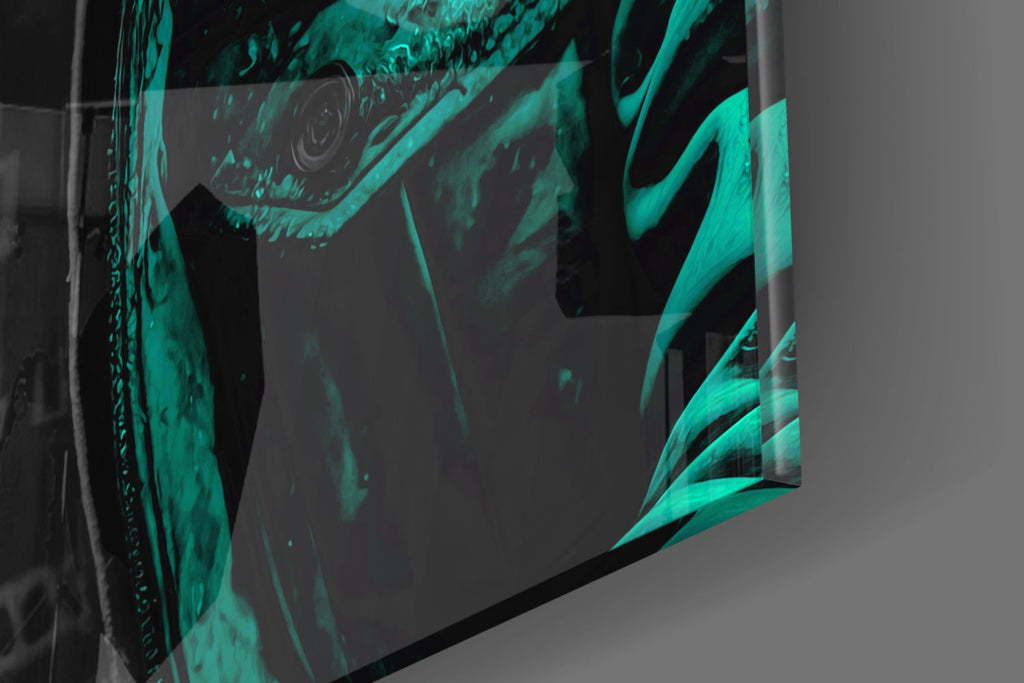 Rebellios Ape  Glass Wall Art || Designer Collection