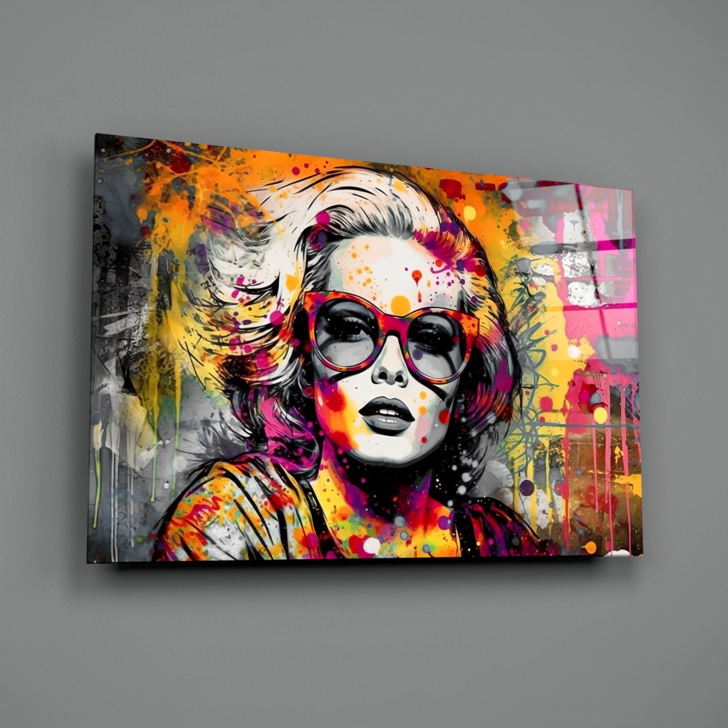 Smarty-Pants Glass Wall Art || Designer Collection