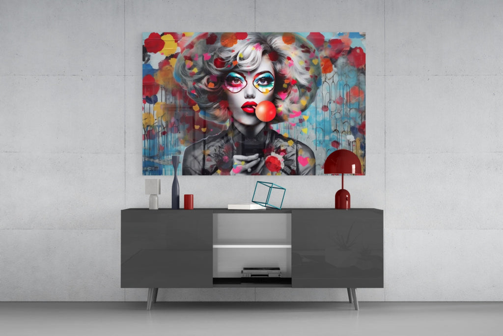 Lollipop Glass Wall Art || Designer Collection