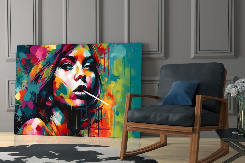 Lollipop Glass Wall Art || Designer Collection