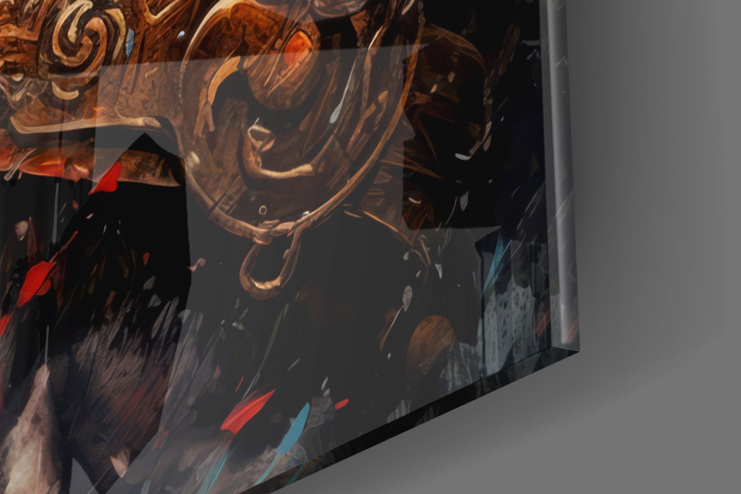 Kratos Glass Wall Art || Designer Collection