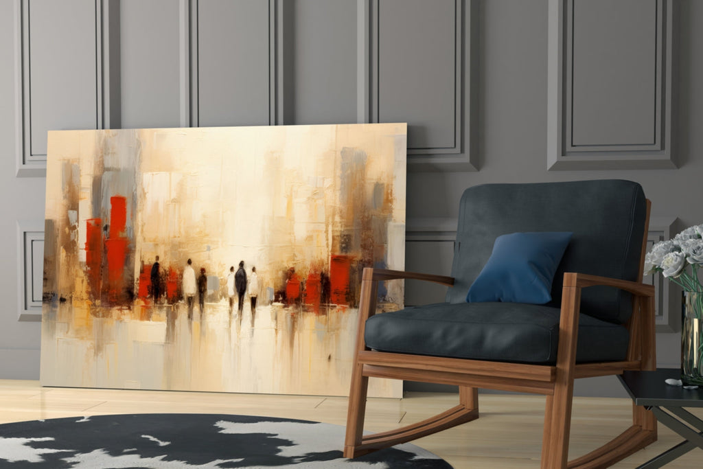 City Silhouette Glass Wall Art || Designer Collection