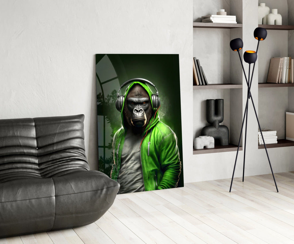 Animal Vogue Glass Wall Art|| Designer's Collection