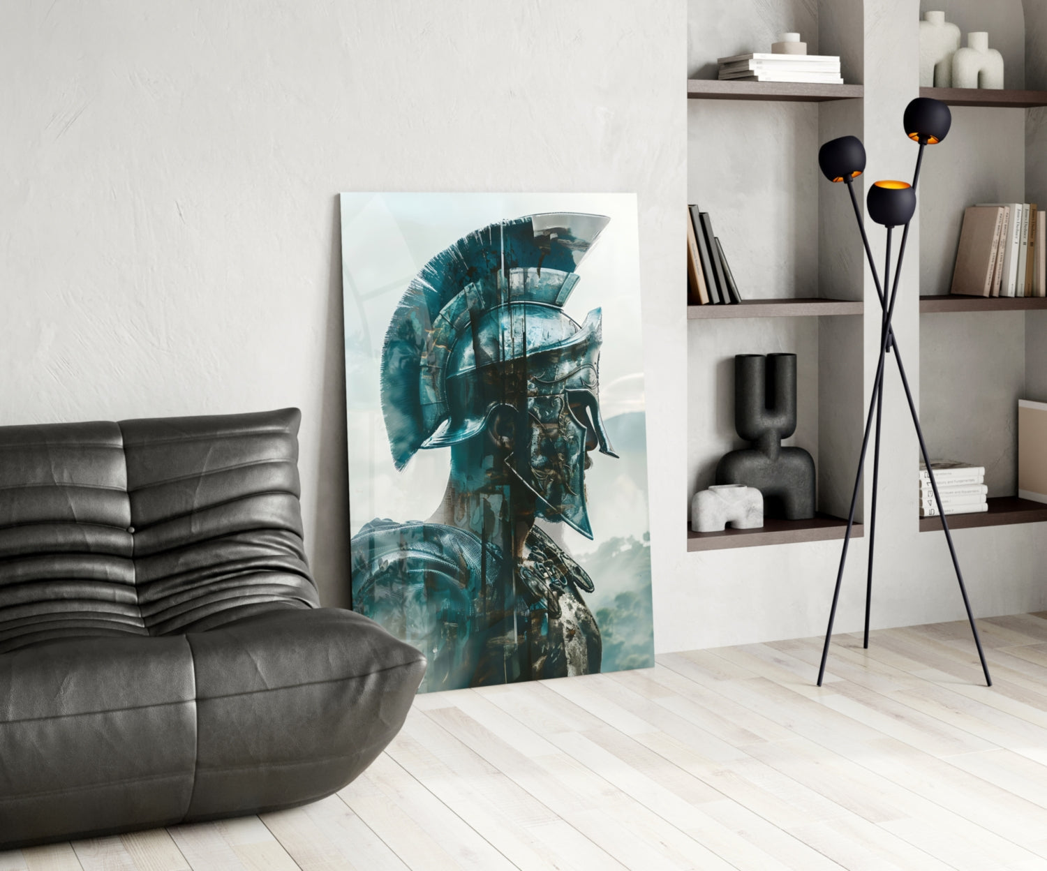 Gladiator Glass Wall Art || Designer Collection