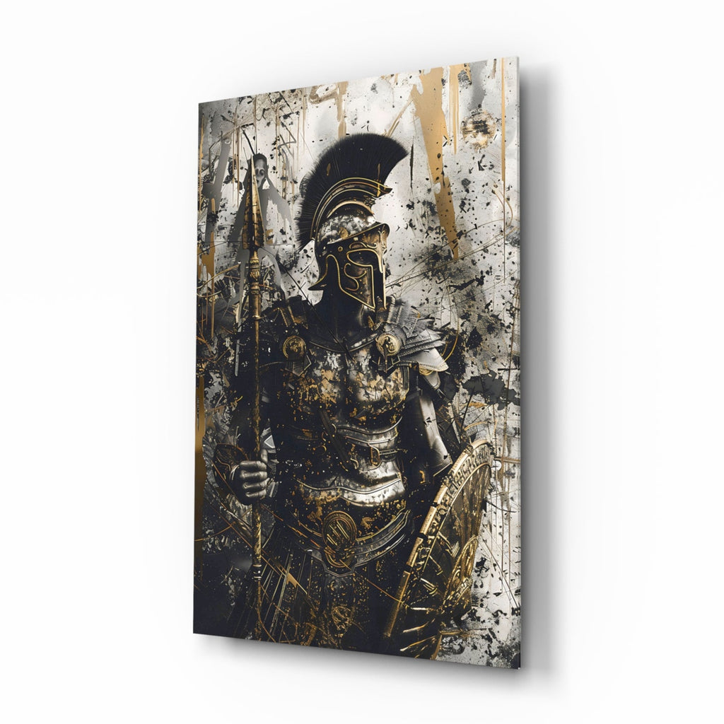 Gladiator Glass Wall Art || Designer Collection
