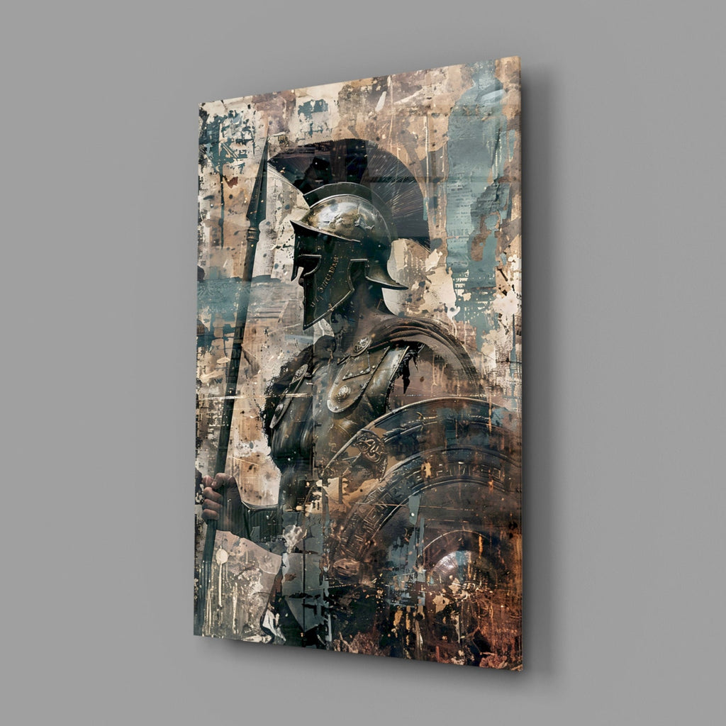 Gladiator Glass Wall Art || Designer Collection