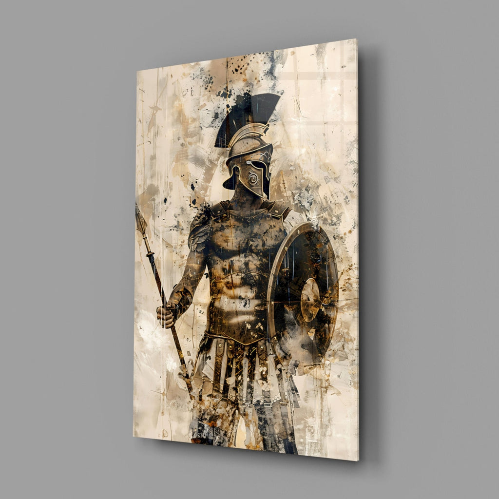 Gladiator Glass Wall Art || Designer Collection
