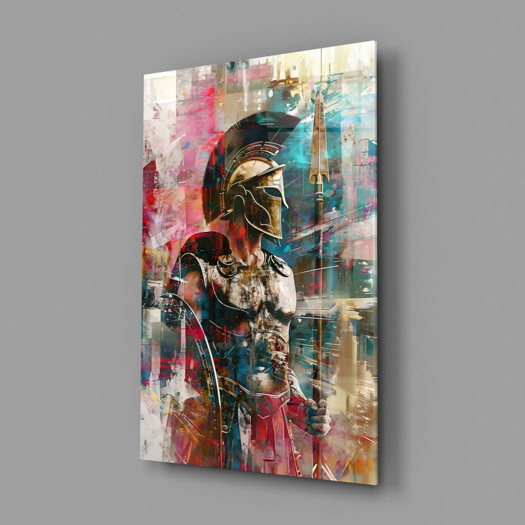 Gladiator Glass Wall Art || Designer Collection