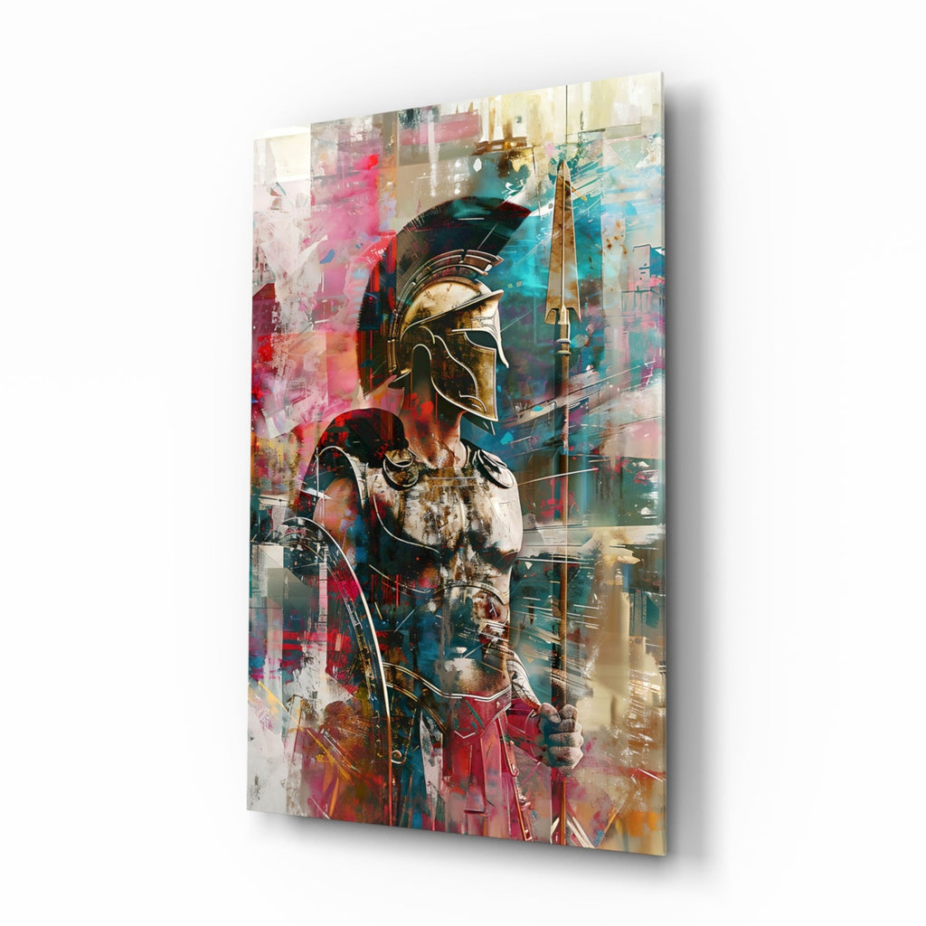 Gladiator Glass Wall Art || Designer Collection